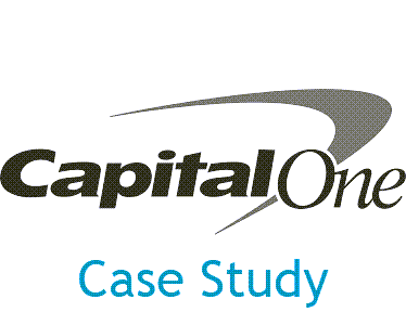 capital one logo bw