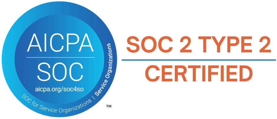 SOC 2 Type 2 Logo White Background